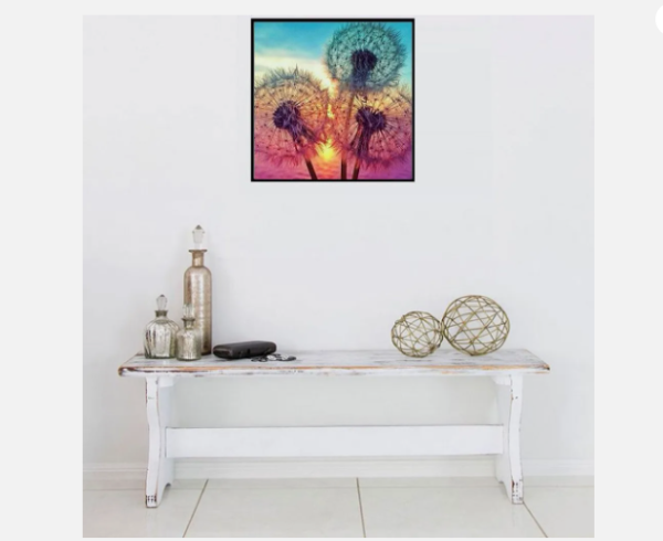 Diamond Painting Pusteblumen